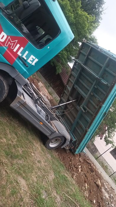 basculă 7.5 tone - transport nisip, pietriș, moloz, lemn, utilaje,l etc.