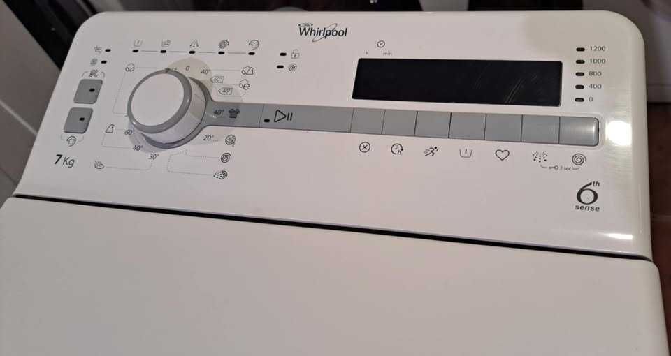 masina de spalat cu incarcare de sus Whirlpool 7kg