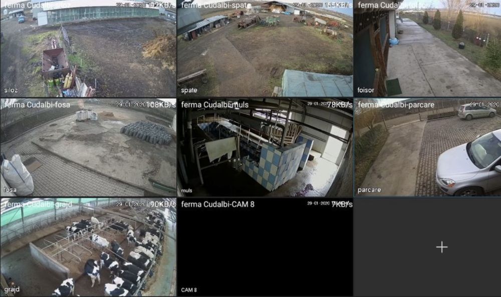 Instalare camere supraveghere video montaj camete video alarma