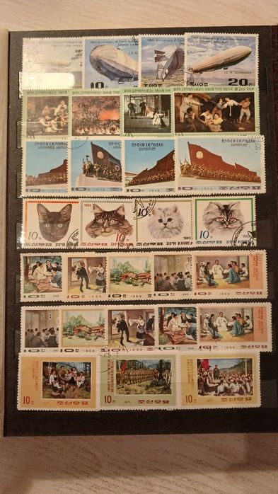 Почтовые марки Северной Кореи