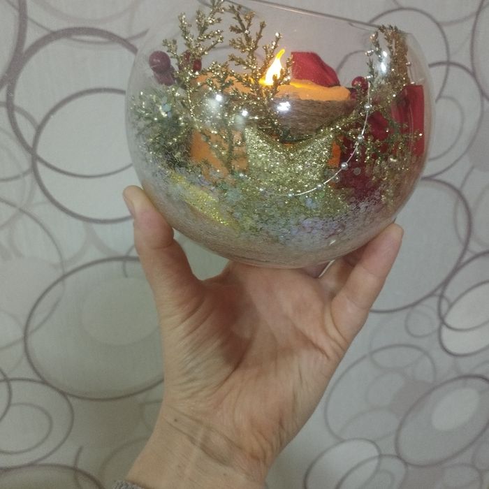 Новогодние мини украшение