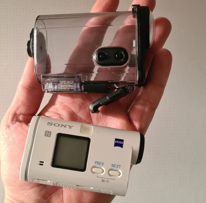 Sony HDR-AS200V Camera Video Sport Action Cam SteadyShot Drumetie
 DRU