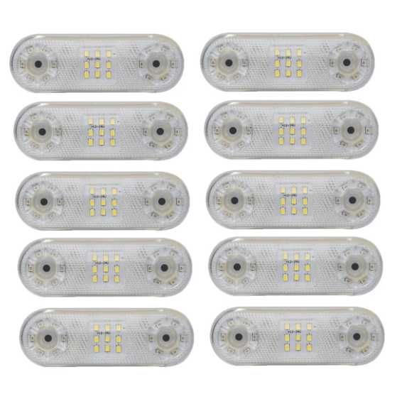 10x Lampi gabarit laterala LED remorca camion 12-24V - ALBA