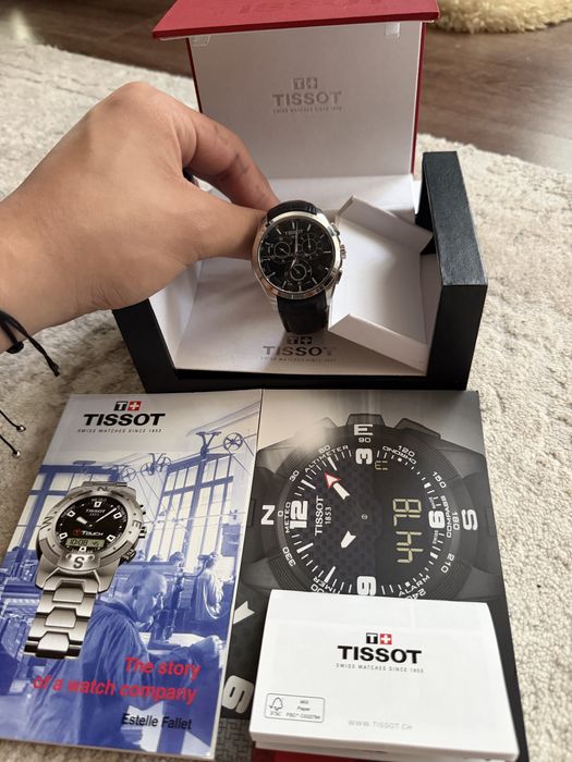 ceas tissot chronograph-original full box