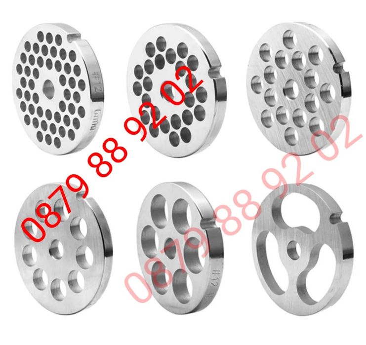 Ножове и решетки от неръждаема стомана за електрически Месомелачки