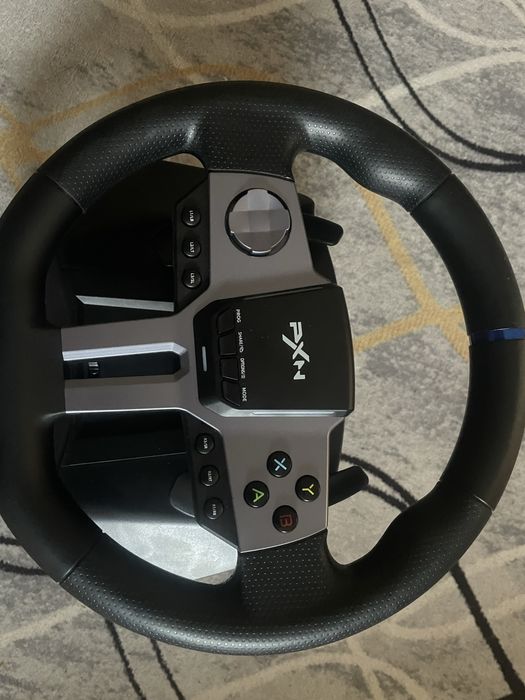 Vând volan+pedale+maneta PXN Gen2 „neg”