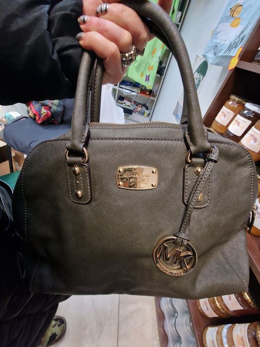 Michael Kors Cindy дамска зелена чанта