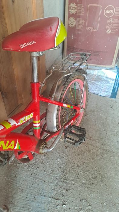 Велосипед красный