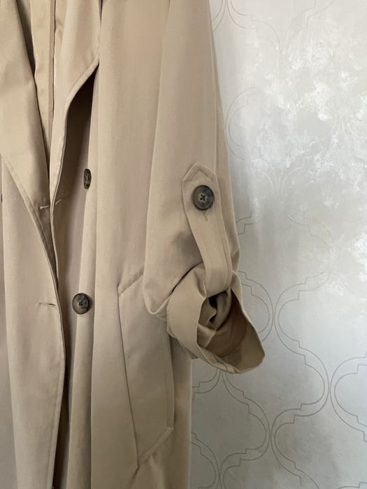 Тренч плащ Stradivarius