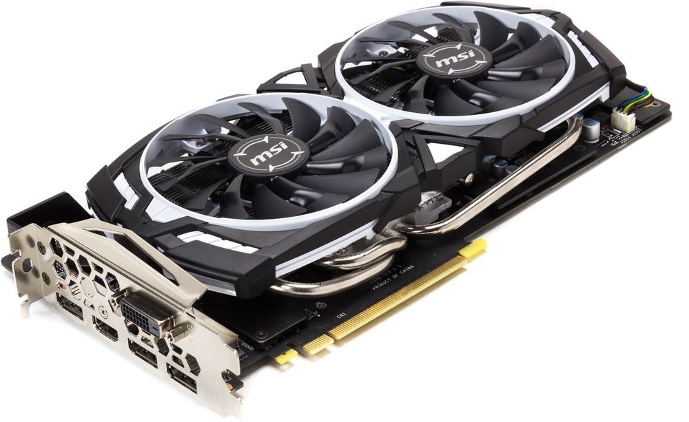 Msi Armor Gtx 1070 8gb 256bit igrovoy videokarta