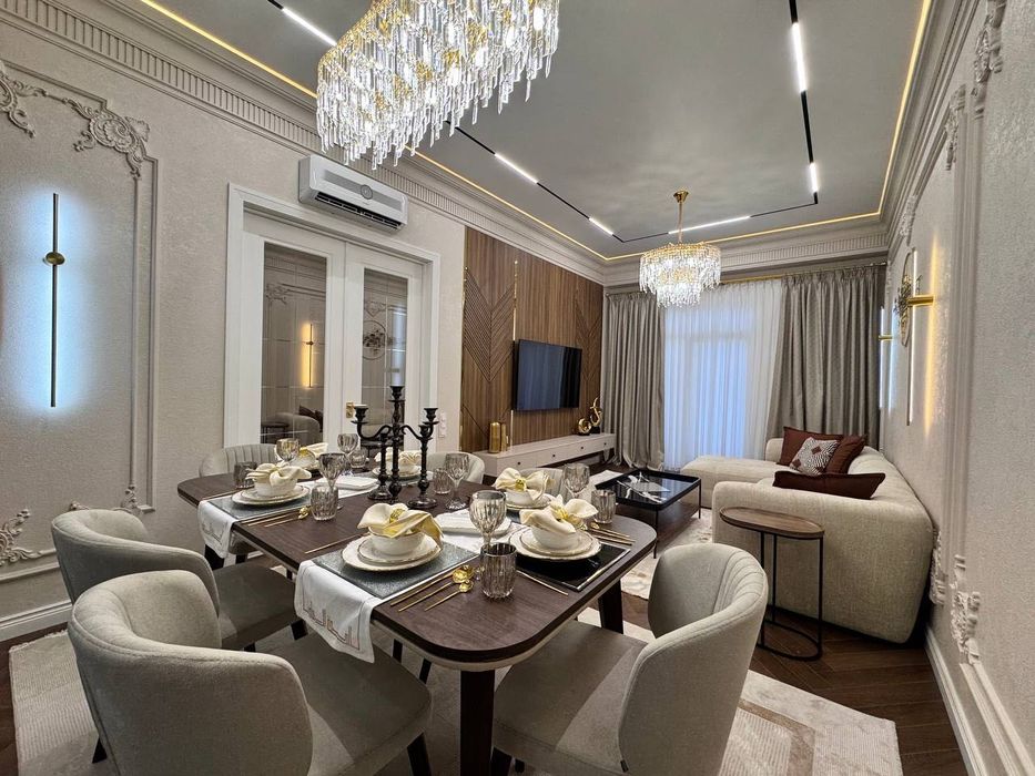 Шикарная квартира а Ташкент сити 3 комнтная Арненда в новостройке