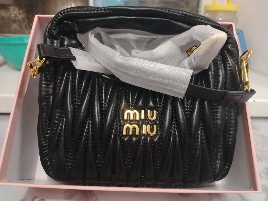 Сумка mlu miu люкс качества