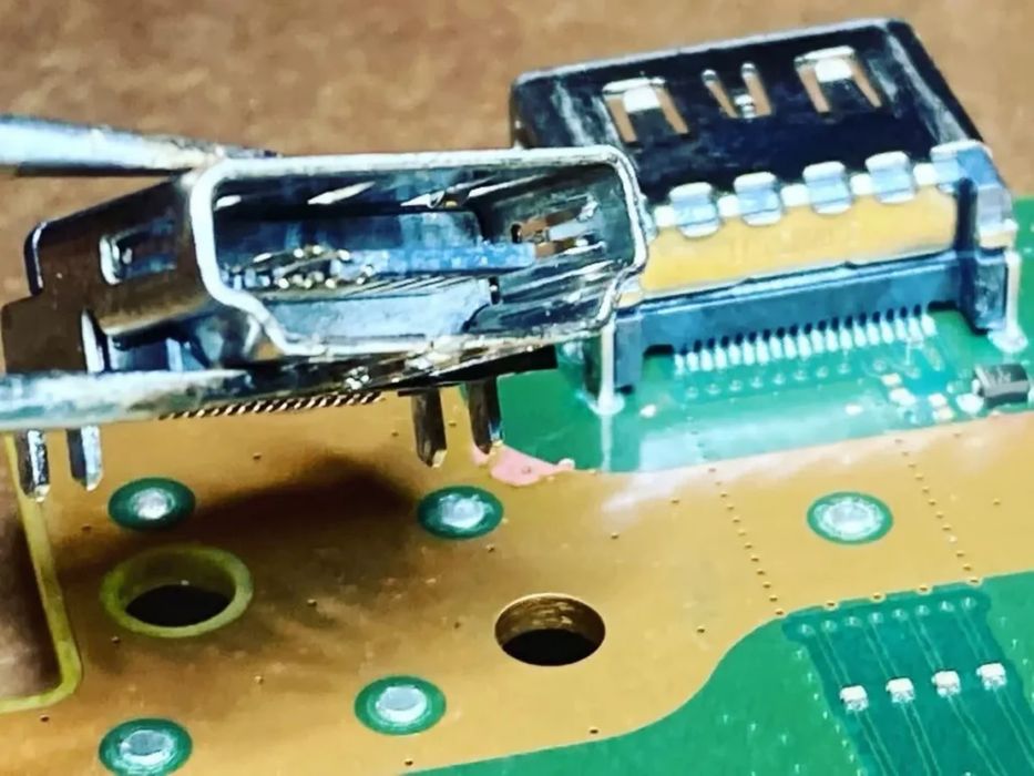 Ремонт PLASTATION 4/5  замена HDMI разъёма. ЧИСТКА