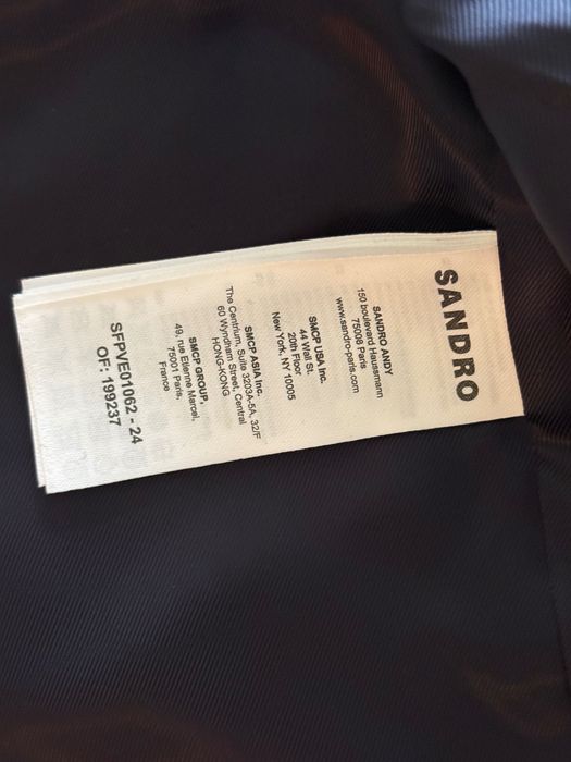 Сако от вълна Sandro Paris