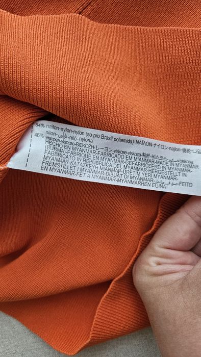 ZARA рипсен топ M-L размер