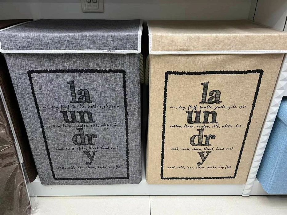 Корзина для белья с крышкой