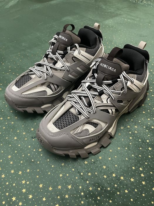 Balenciaga Track Grey White - Gri - Alb