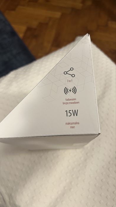 Încărcator telefon-stație încarcare 15 W (incarcator wireless) 3 in 1