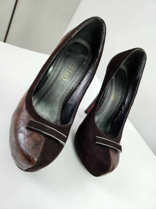 Коричневые туфли 33 размера