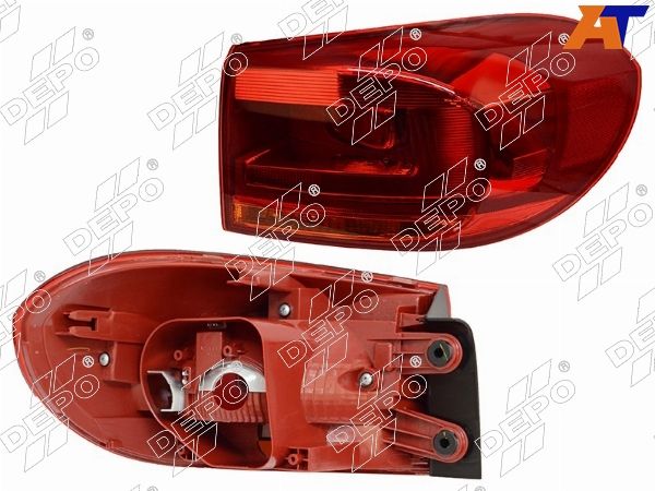 Фонарь задний Volkswagen Tiguan