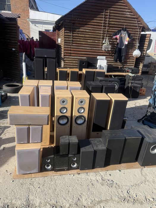 Boxe Magnat /Eltax ,amplificatoare