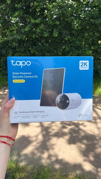 Kit camere supraveghere cu panou solar Tapo C410 KIT