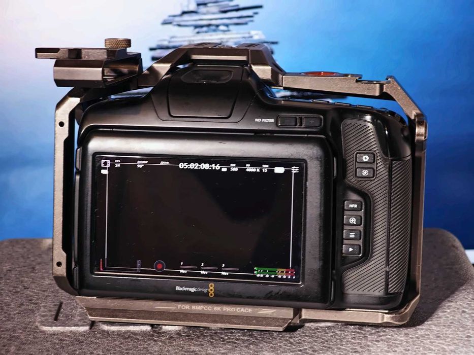 Blackmagic Pocket Cinema Camera 6K Pro с клеткой Tilta