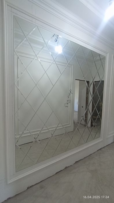 Стекло зеркала ромбик оргстекло на печать и душкабина стекло 10 мм