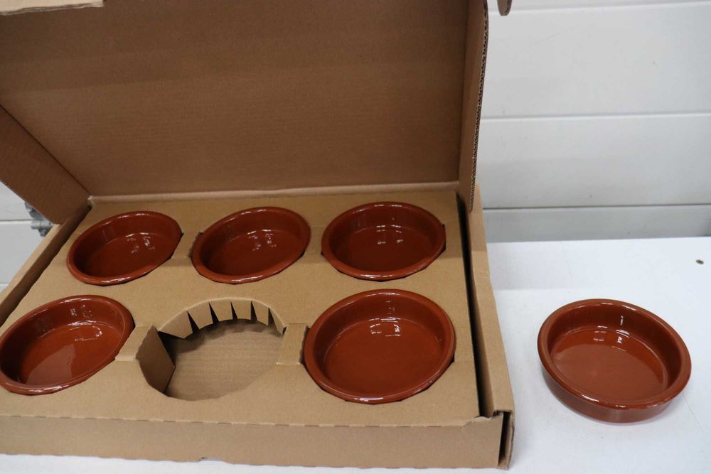 ToCi 6 Купички за тапас, кафяви, диаметър 11,5см  175 мл