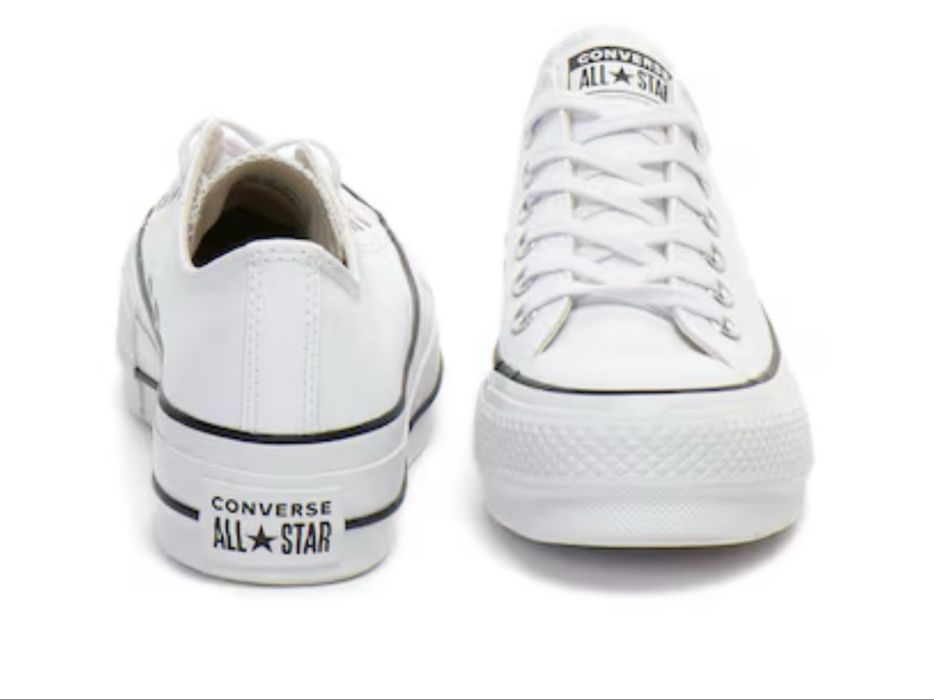 Кецове Converse естествена кожа