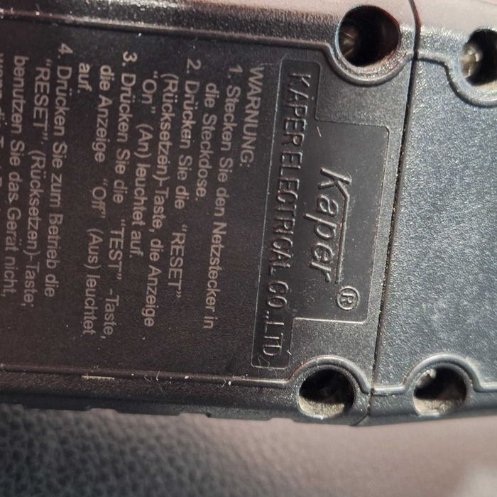 kaper RCD прекъсвач