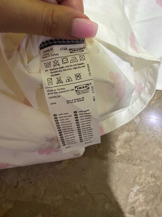IKEA НОВЫЙ комплект постельного белья для колыбели ( новорожденных ).