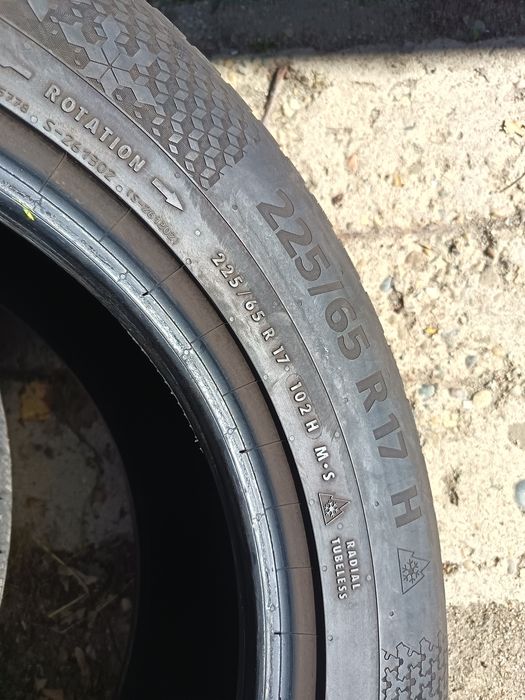 Anvelope MS iarna 225 65 17 continental 2021 6.1-6.9mm