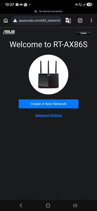 Router Asus RT-AX86S AX5700 (defect - are raza wifi mica)