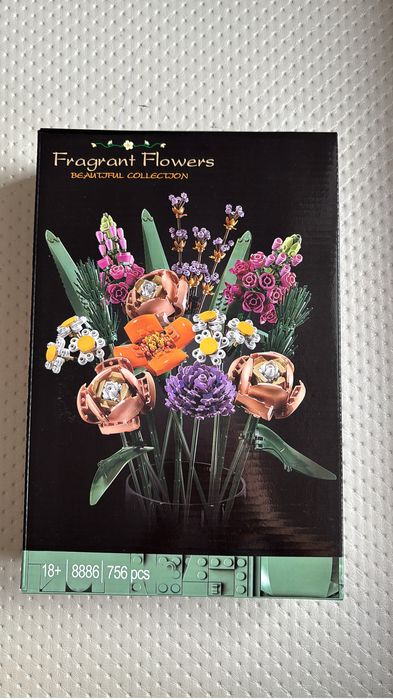 цветы букет Лего