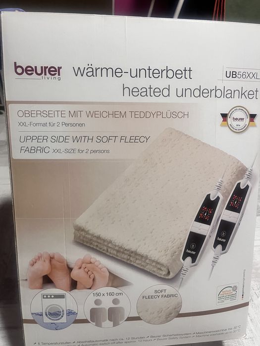 Saltea electrica Beurer UB 56 XXL