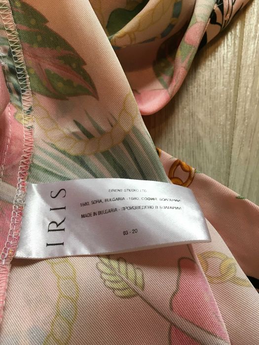 IRIS многоцветна рокля XS