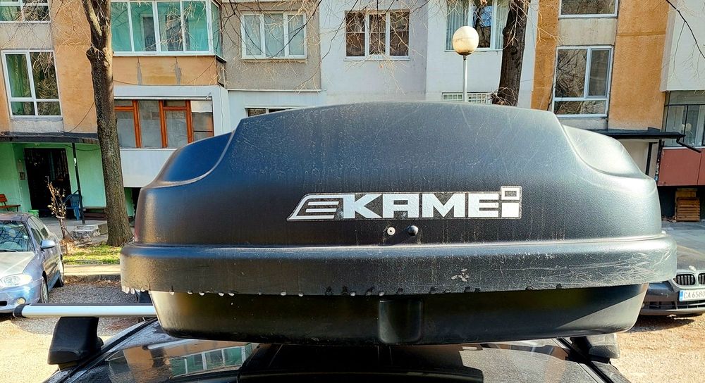 Автобокс КAMEI 510 л. и греди THULEE