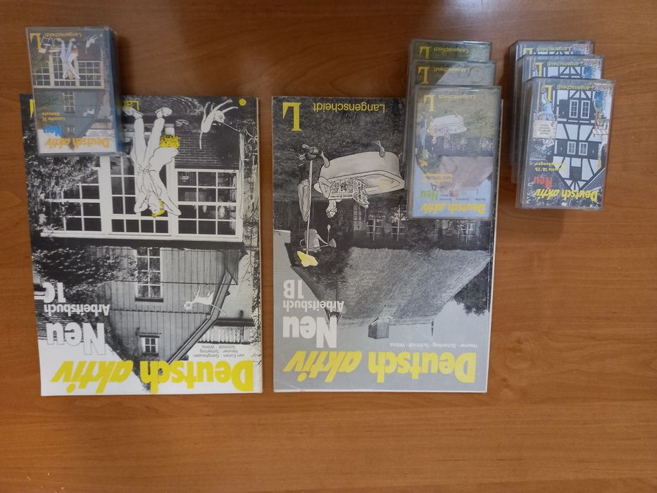 Тетрадки Deutsch aktiv Neu Arbeitsbuch 1B, 1C + касети целия курс