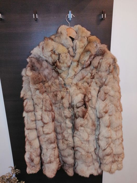 Палто от лисица (кожа)