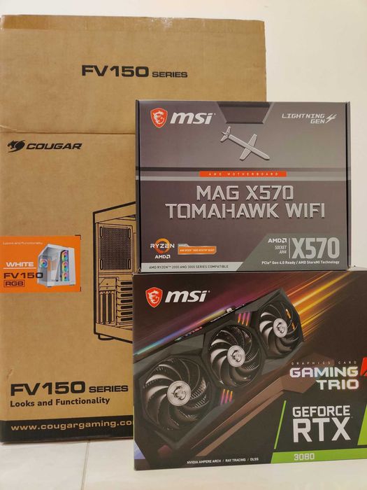 Геймърски компютър Ryzen 5900X 32GB RTX3080