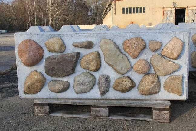 Голям бетонен БЛОК с ефект "СКАЛА"  LEGO за Подпорна стена ЛЕГО