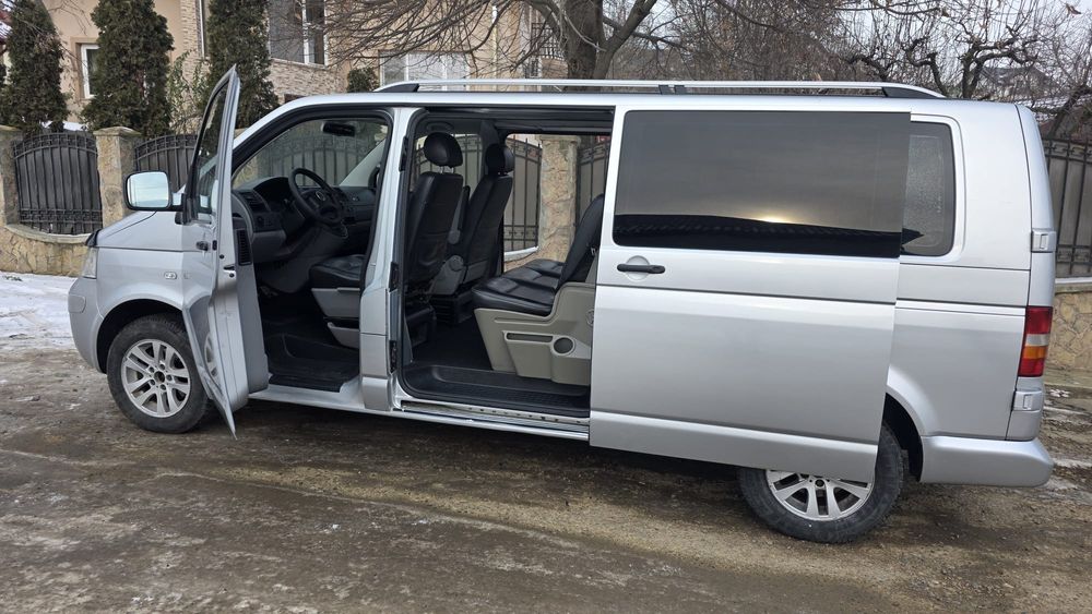 Vw Transporter T5 2.5 TDI * An 2008 * Tracțiune integrala 4×4 * Lung