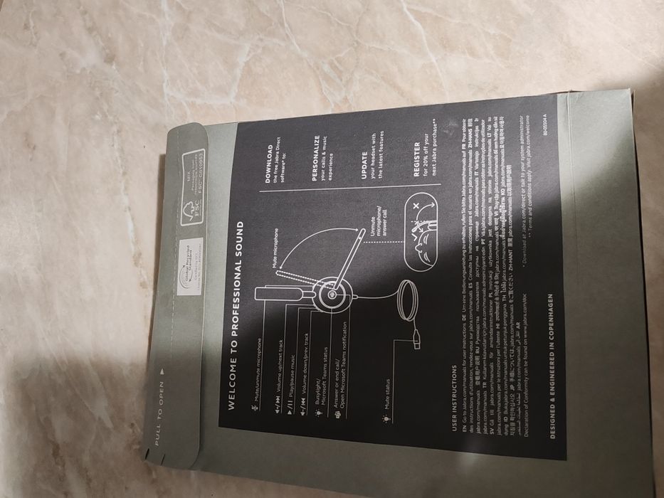 Casti model Evolve2 40, Jabra, USB-A, certificare ms, stereo, negre