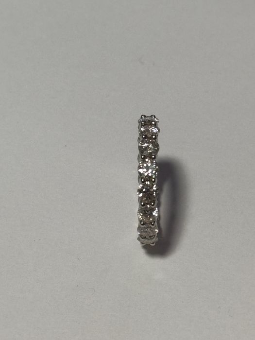 Inel argint 925 diamant moissanite Nr 8