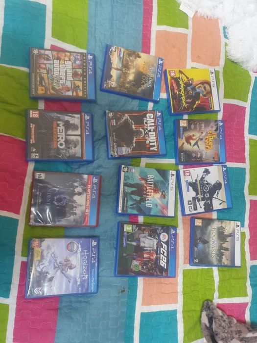 Диски с играми на Sony playstation 4/5