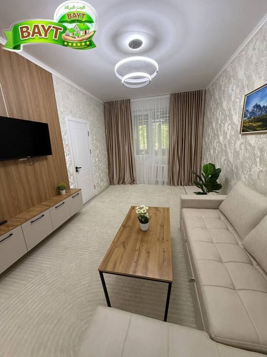 1в2 комнатная, Чил 18, Евроремонт Мебель+Техника продаётся квартира ~: 53 500 у.е. - Sotish Toshkent на Olx