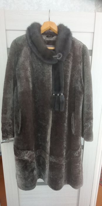 Шуба мутоновая 52-54размер