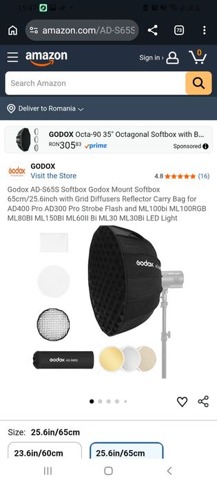 Godox nou, nefolosit