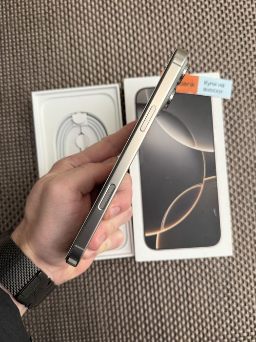 НОВ!iPhone 16 Pro max*ЛИЗИНГ 92лв/м Natural айфон 16 про макс 256